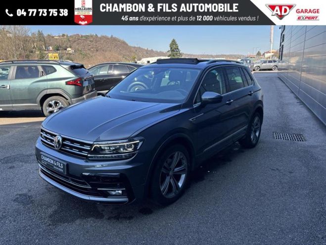 Volkswagen Tiguan 2.0 TDI 150 DSG7 Carat + Pack R line ext Gris de 2018