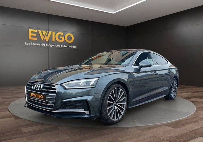 Audi A5 3.0 tdi 270 s-line quattro tiptronic bva Gris de 2017