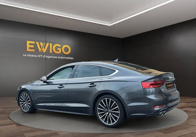 Audi A5 3.0 tdi 270 s-line quattro tiptronic bva Gris de 2017
