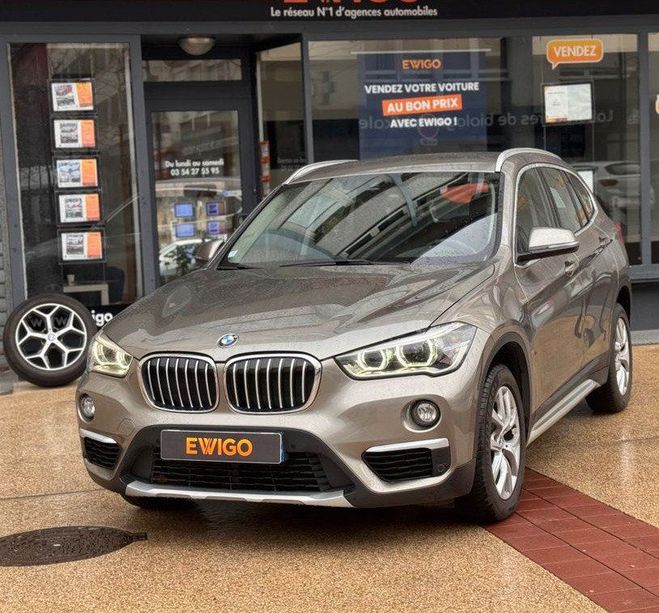 BMW X1 18d 150ch x-line sdrive bva entretien co Gris de 2019