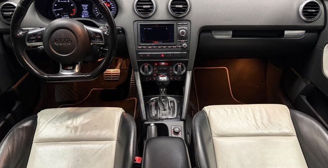 Audi S3 sportback 2.0 tfsi 265 quattro bva toit  Noir de 2009