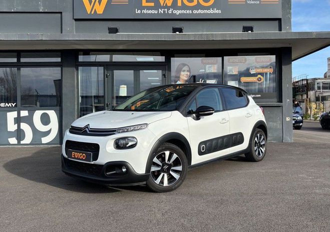 Cliquer pour voir la photo suivante Citroen C3 1.2 thp 110ch shine s&s boîte auto eat6 Blanc de 2018