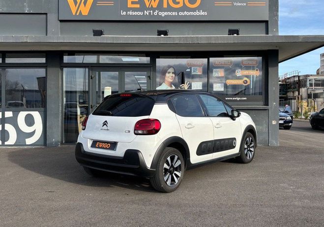 Citroen C3 1.2 thp 110ch shine s&s bo�te auto eat6  Blanc de 2018