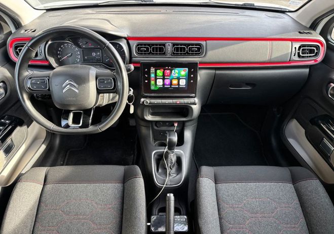 Citroen C3 1.2 thp 110ch shine s&s bo�te auto eat6  Blanc de 2018