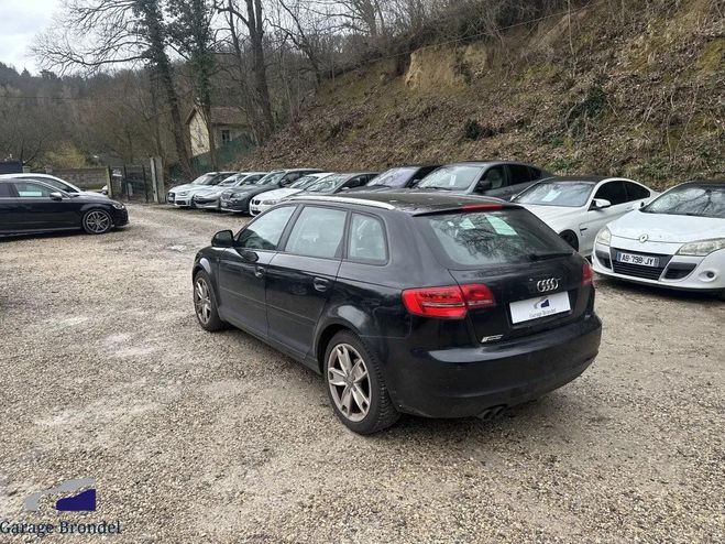 Audi A3 Sportback 2.0 TDi 140cv Ambition 2�me ma Noir de 2009