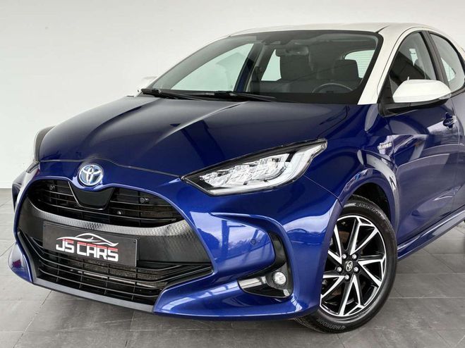 Toyota Yaris 1.5 VVT-i HYBRID e-CVT-1ERPRO-GPS-CAMERA Bleu M�tallis� de 