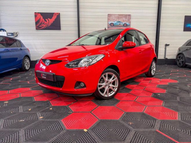 Mazda 2 PERFORMANCE 1.5 MZR 103cv BVM 2eme Main ROUGE CLAIR de 2008