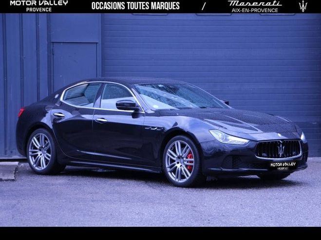 Maserati Ghibli 3.0 V6 275ch Start/Stop Diesel Nero Ribelle de 2016