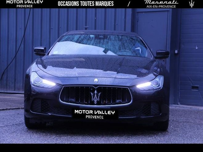 Maserati Ghibli 3.0 V6 275ch Start/Stop Diesel Nero Ribelle de 2016