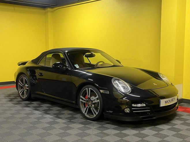 Porsche 911 Cabriolet 3.8i Turbo - BV PDK TYPE 997 I NOIR de 2010