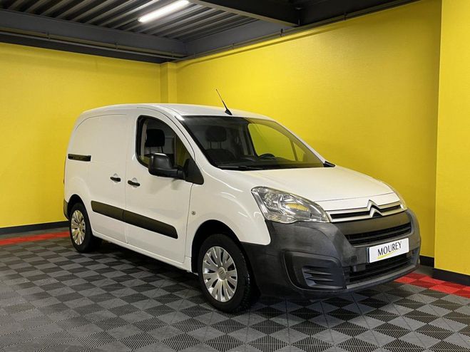 Citroen Berlingo 1.6 BlueHDi - 100CV II FOURGON M 3 PLACE BLANC de 2017