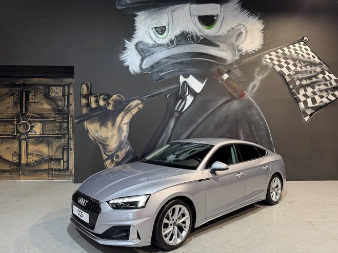 Audi A5 Sportback 40 TFSI 204 S TRONIC 7 Busines Gris Clair de 2022