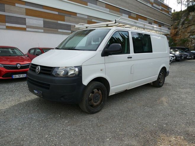 Volkswagen Transporter COMBI 2.0 TDI 180 Ch L2H1 DSG7 4Motion 6 Blanc de 2015