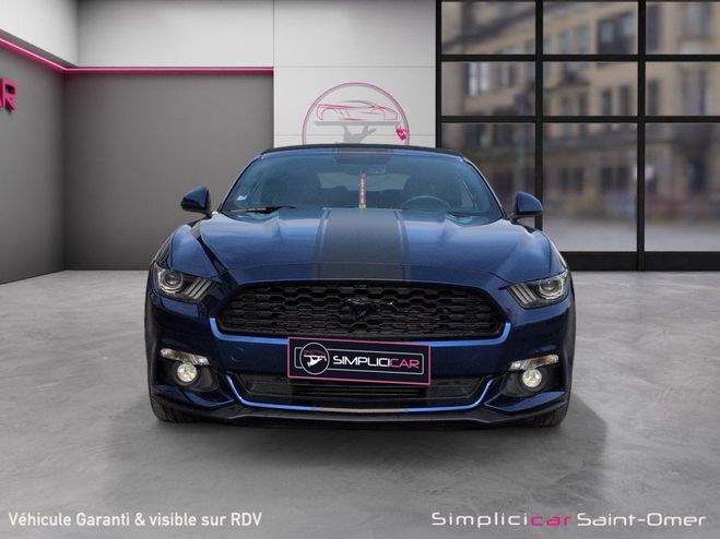 Ford Mustang CONVERTIBLE 2.3 EcoBoost 317 garantie 12 Bleu de 2016