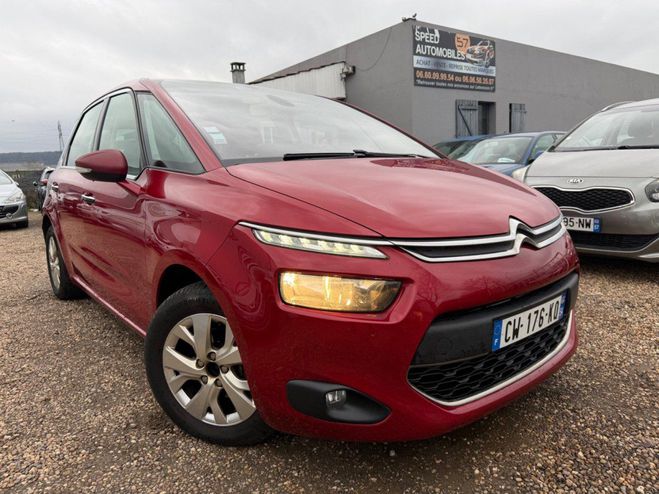 Citroen C4 Picasso 1.6 HDI 115 Millenium Rouge de 2013