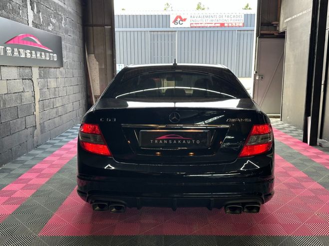 Mercedes Classe C 63 AMG PACK PERFORMANCE/ TOIT OUVRANT/ H Noir de 2010