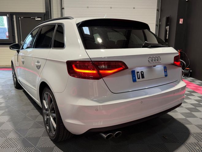 Audi A3 Sportback 2.0 TDI 184 S Line Quattro S t Blanc de 2014