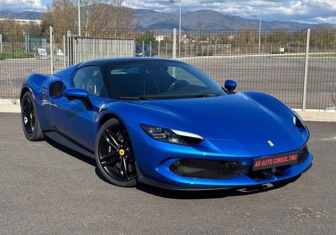 Cliquer pour voir la photo suivante Ferrari 296 GTB GTS 3.0 V6 830 CH Origine France Premièr Bleu de 2024