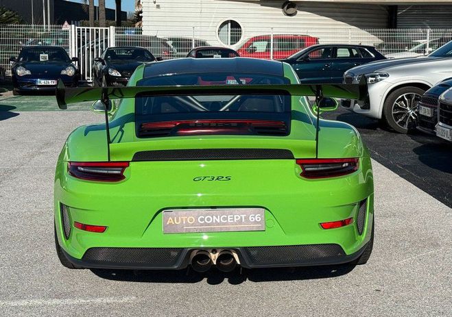 Porsche 911 Type 991 Phase 2 GT3 RS 4.0 520ch PDK7 P Vert de 2018