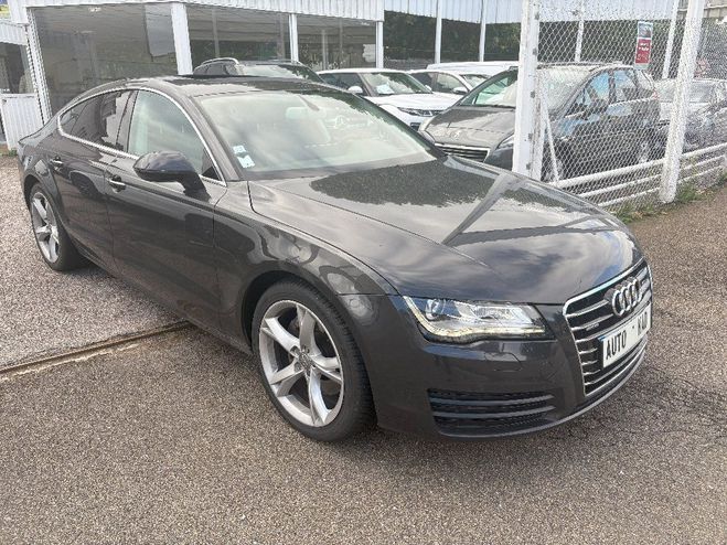 Cliquer pour voir la photo suivante Audi A7 Sportback V6 3.0 TDI 245 Quattro Avus S Gris Foncé de 2011