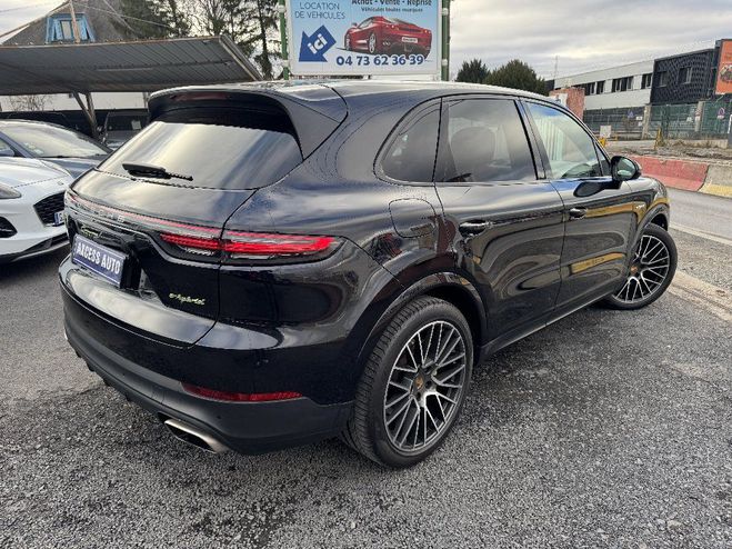 Porsche Cayenne E-Hybrid 3.0 V6 462 ch Tiptronic BVA S Noir de 2018