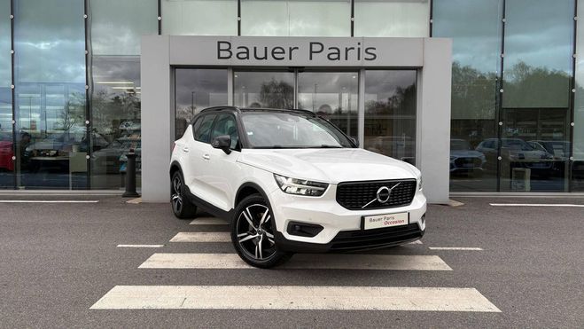 Cliquer pour voir la photo suivante Volvo XC40 T5 Recharge 180+82 ch DCT7 R-Design Blanc de 2020