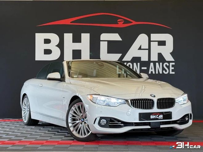 BMW Serie 4 Cabriolet I (F33) 435iA 306ch Luxury Blanc de 2015