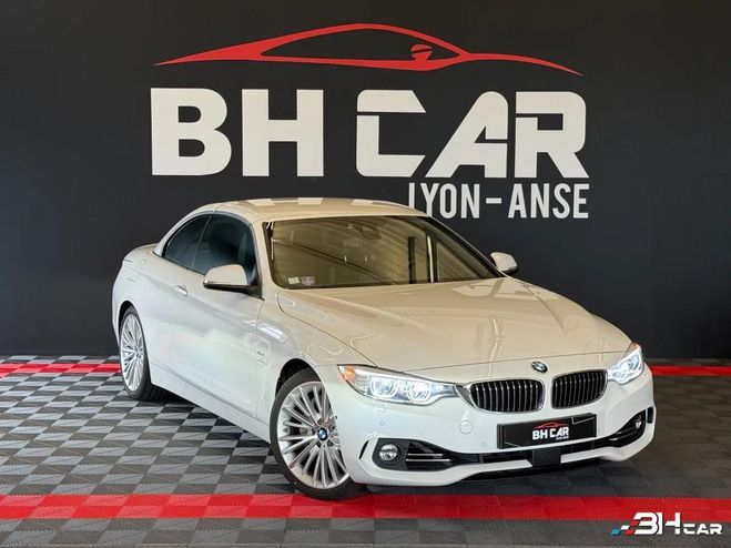 BMW Serie 4 Cabriolet I (F33) 435iA 306ch Luxury Blanc de 2015