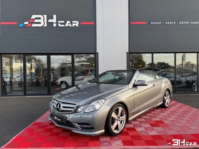 Cliquer pour voir la photo suivante Mercedes Classe E 200 CABRIOLET 1.8I 185 7G-TRONIC FASCINA Gris de 2013