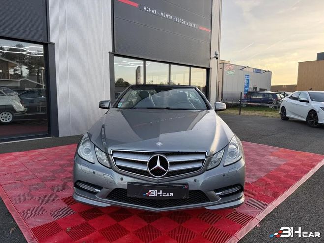 Mercedes Classe E 200 CABRIOLET 1.8I 185 7G-TRONIC FASCINA Gris de 2013