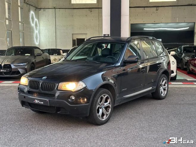 Cliquer pour voir la photo suivante BMW X3 1.8D 145cv CONFORT XDRIVE / CARPLAY /ENT Noir de 2009