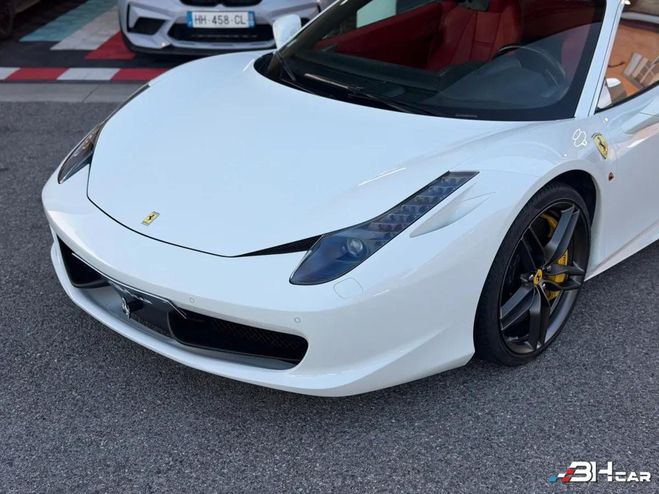 Ferrari 458 Italia 4.5L V8 Coup� 570cv / LIFT / SUIV Blanc de 2015