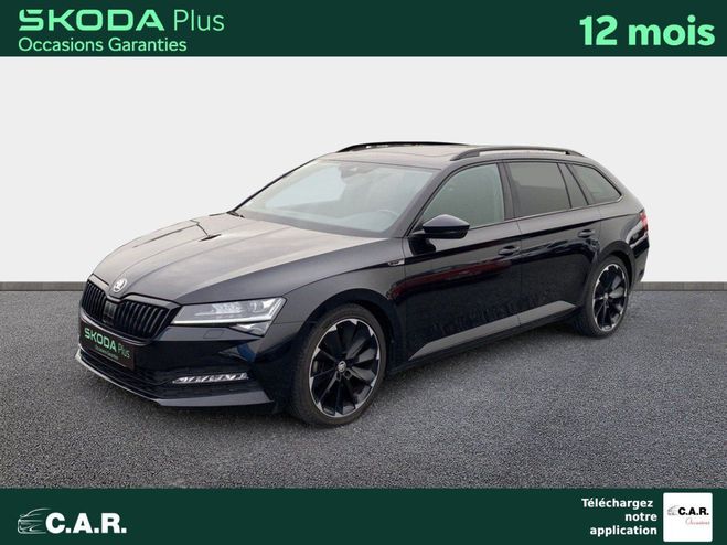 Skoda Superb COMBI 2.0 TDI 150 SCR DSG7 Sportline Noir de 2020
