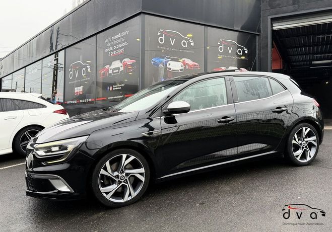 Renault Megane GT 1.6 TCe 205 ch EDC Noir de 2017