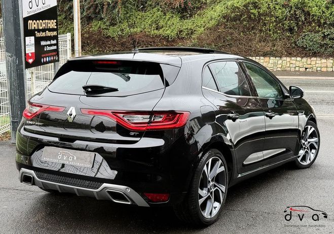 Renault Megane GT 1.6 TCe 205 ch EDC Noir de 2017