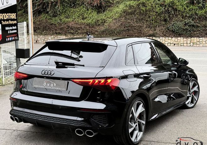 Audi S3 Sportback 310 ch Fran�aise Noir de 2023