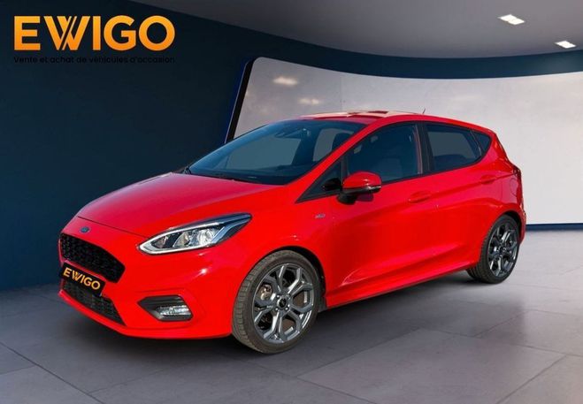 Ford Fiesta 1.0 ecoboost 100ch st-line Rouge de 2019