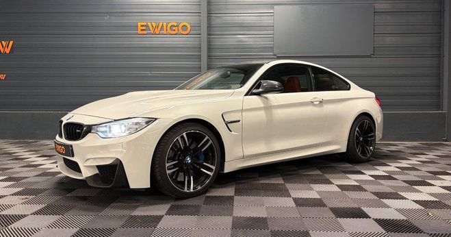 Cliquer pour voir la photo suivante BMW M4 coupe 3.0 431cv dkg bva pack carbone car Blanc de 2015
