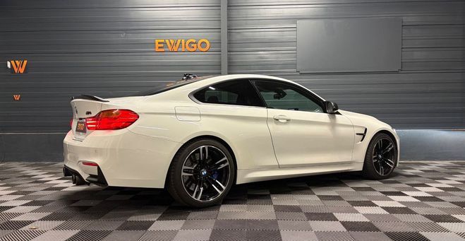 BMW M4 coupe 3.0 431cv dkg bva pack carbone car Blanc de 2015