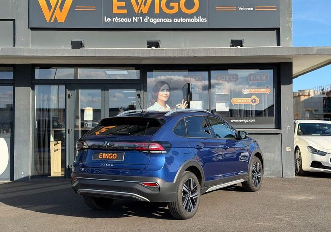 Volkswagen Taigo 1.0 tsi 110ch style dsg bva 4 pneus hive Bleu de 2022