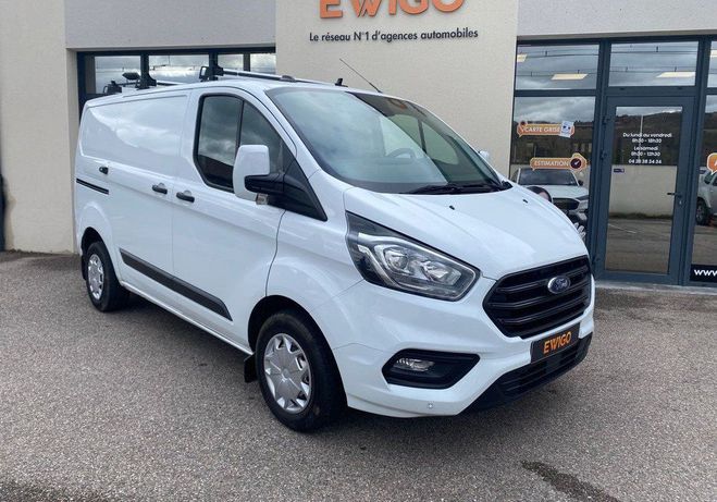 Cliquer pour voir la photo suivante Ford Custom transit fg fourgon 280 2.0 ecoblue 130ch Blanc de 2023