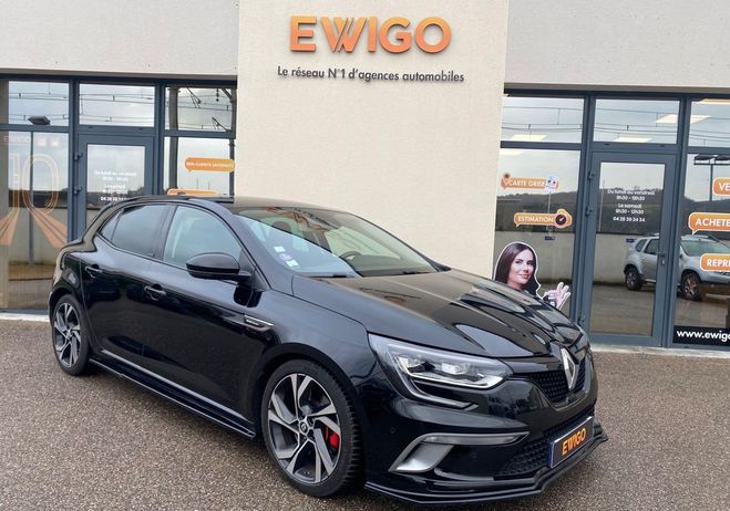 Renault Megane iv gt 1.6l 205cv edc-cam�ra-park assist- Noir de 2017