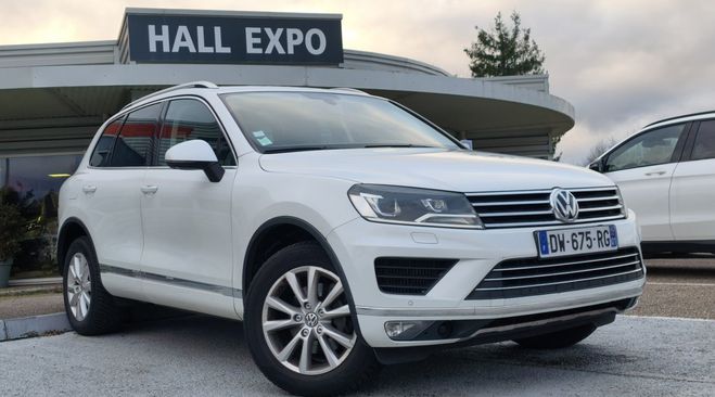 Volkswagen Touareg 3.0 v6 tdi 204 cv V6 Carat Edition Tiptr Blanc de 2015