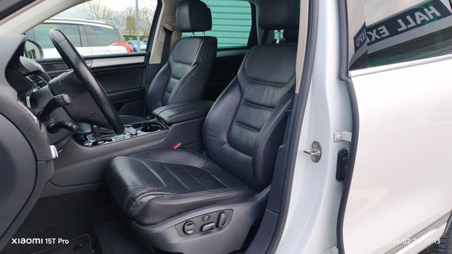 Volkswagen Touareg 3.0 v6 tdi 204 cv V6 Carat Edition Tiptr Blanc de 2015