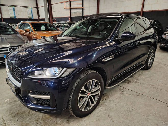 Cliquer pour voir la photo suivante Jaguar F Pace 2.0D 180ch R-Sport BVA8 BLEU de 2017
