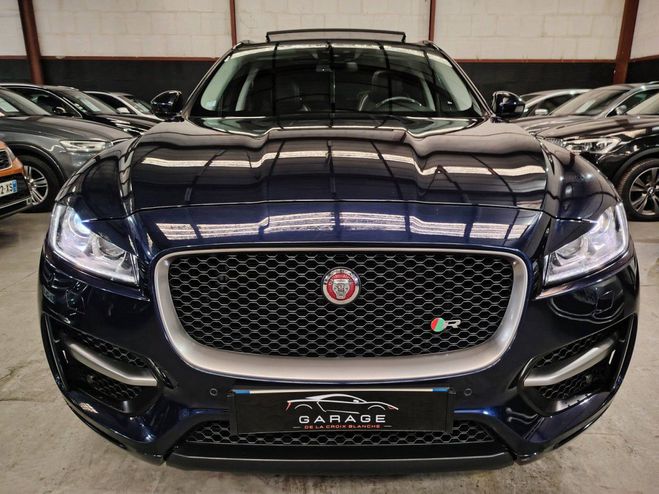 Jaguar F Pace 2.0D 180ch R-Sport BVA8 BLEU de 2017