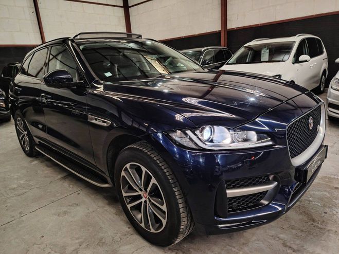 Jaguar F Pace 2.0D 180ch R-Sport BVA8 BLEU de 2017