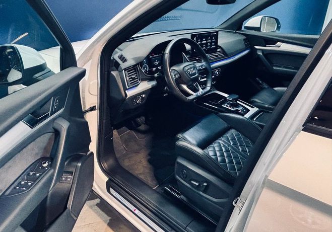 Audi Q5 55-TFSI E Turbo Hybride Quattro 367 ch Blanc de 2023