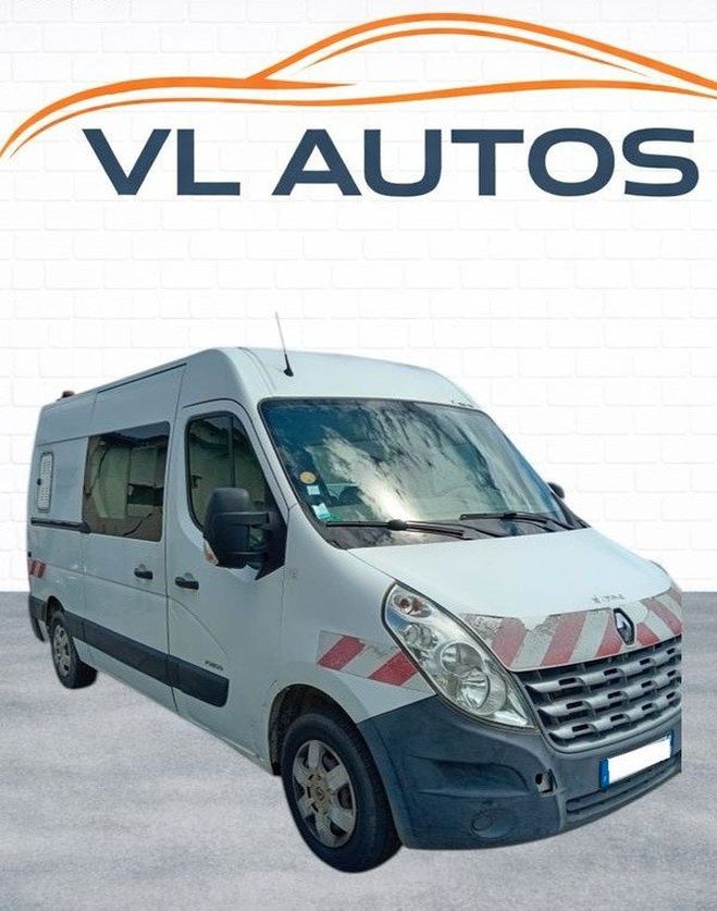 Renault Master 3 Phase 1 Cabine approfondie 7 places 2. Blanc de 2011