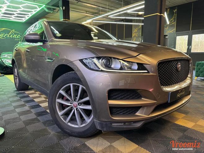 Jaguar F Pace 2.0 D 180 cv PORTFOLIO AWD BVA8 Gris de 2016